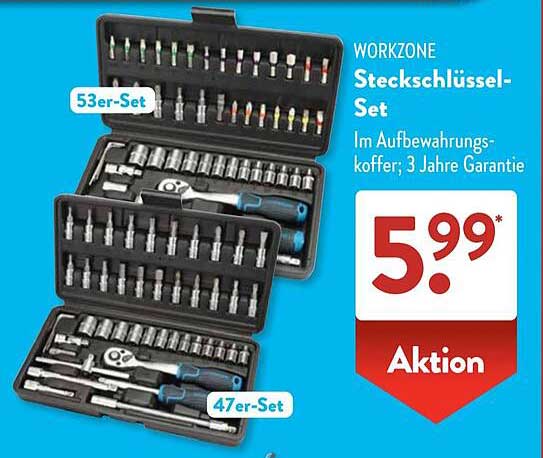 WORKZONE Steckschlüssel-Set
