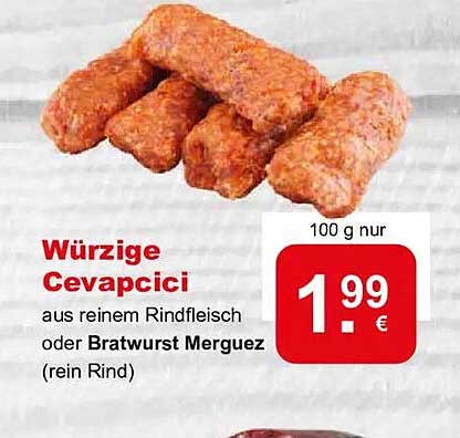 Würzige Cevapcici