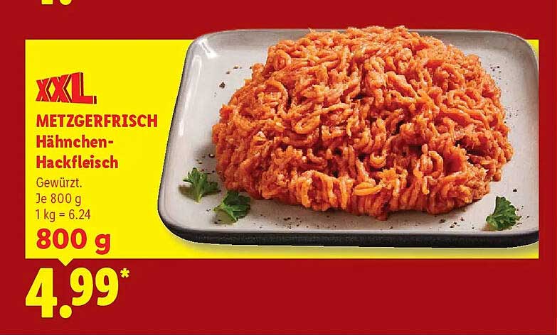 XXL METZGERFRISCH Hähnchen-Hackfleisch