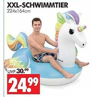 XXL-SCHWIMMTIER 224x164cm
