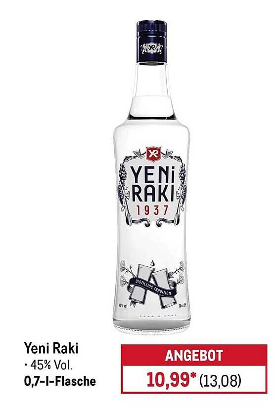 Yeni Raki • 45% Vol. 0,7-l-Flasche