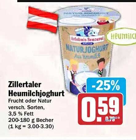 Zillertaler Heumilchjoghurt