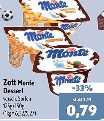 Zott Monte Dessert
