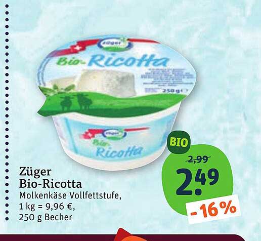 Züger Bio-Ricotta