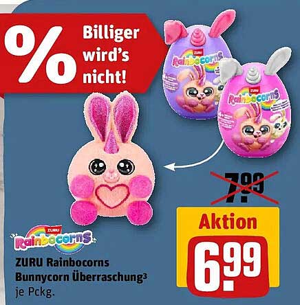 ZURU Rainbocorns Bunnycorn Überraschung je Pckg.
