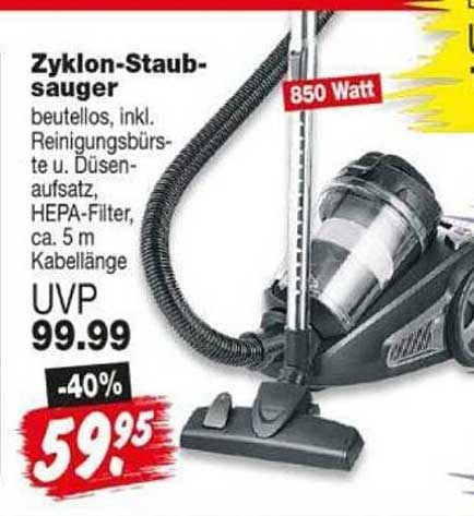 Zyklon-Staubsauger
