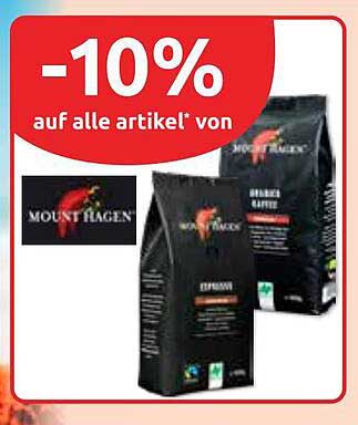 10% Rabatt auf alle Artikel von Mount Hagen