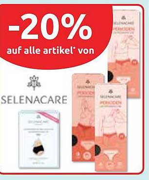-20% auf alle Artikel von Selenacare