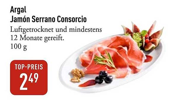 Argal Jamón Serrano Consorcio