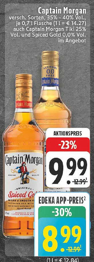 Captain Morgan – Der ideale Begleiter für gesellige Abende