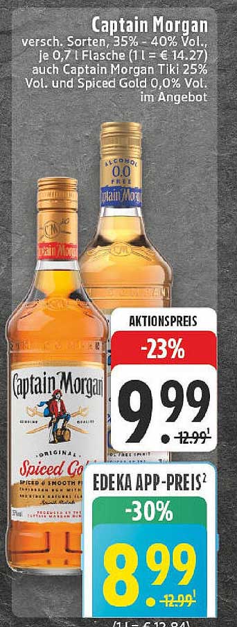 Captain Morgan Spiced Gold 0,7L