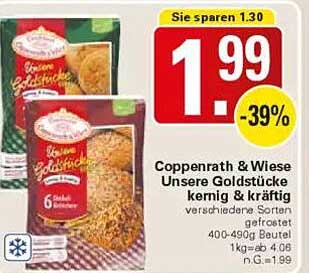 Coppenrath & Wiese Unsere Goldstücke kernig & kräftig gefroren