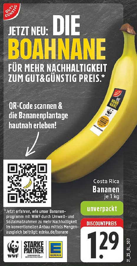 Die Boahne – Nachhaltige Bananen aus Costa Rica
