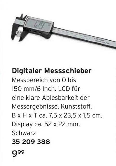Digitaler Messschieber