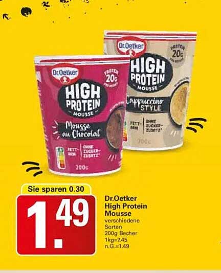 Dr.Oetker High Protein Mousse