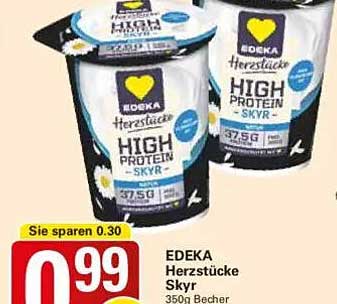 EDEKA Herzstücke Skyr 350g Becher