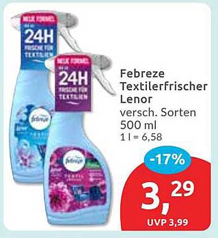 Febreze Textilerfrischer Lenor - 500 ml