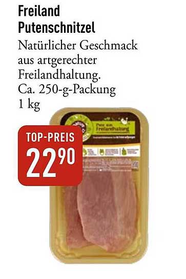 Freiland Putenschnitzel