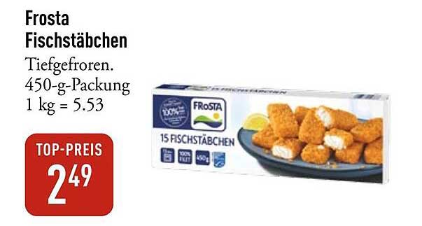 Frosta Fischstäbchen 450-g-Packung