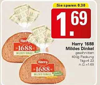 Harry 1688 Mildes Dinkel 400g