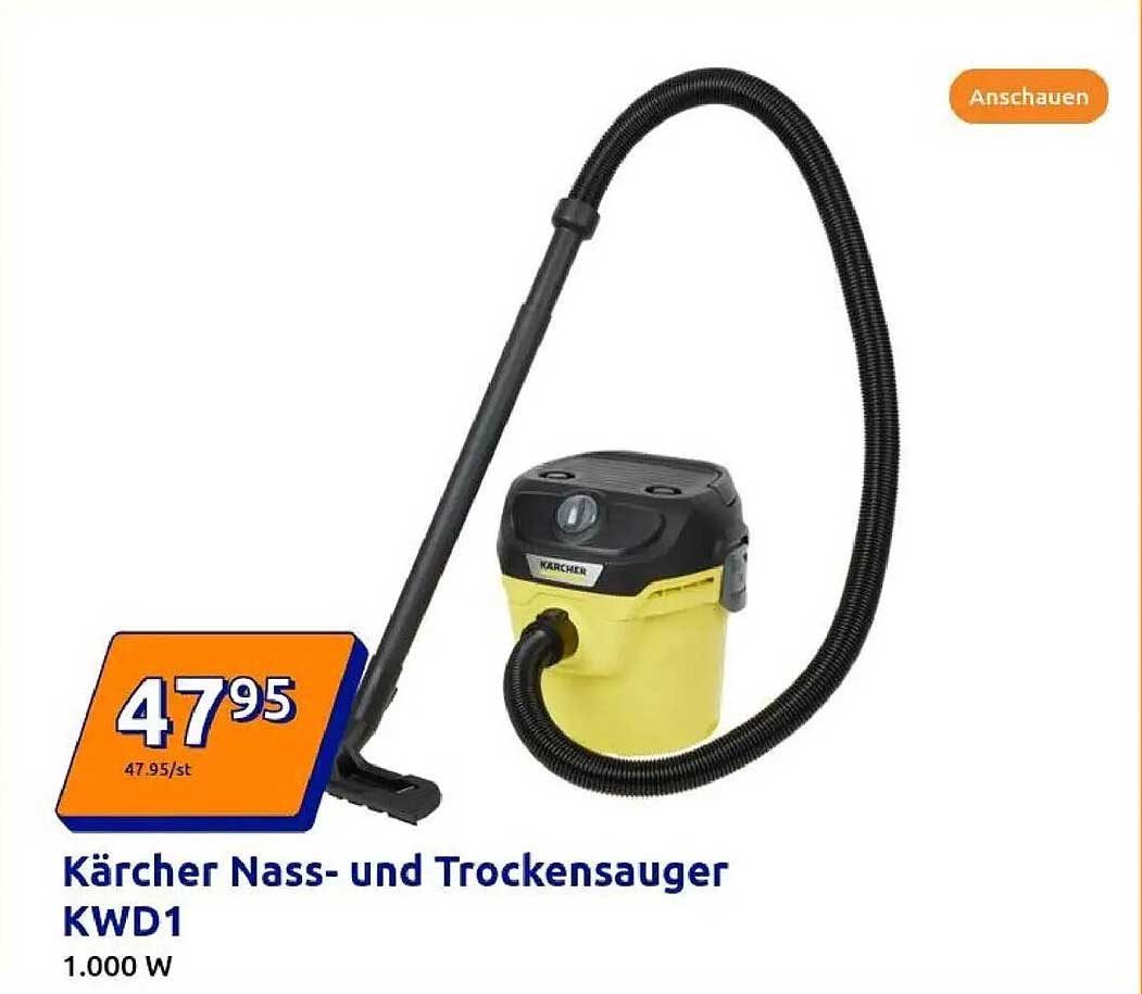 Kärcher Nass- und Trockensauger KWD1