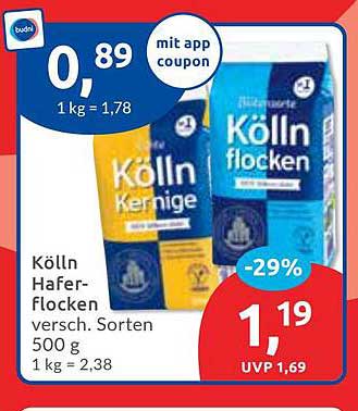 Kölln Haferflocken - Verschiedene Sorten, 500 g
