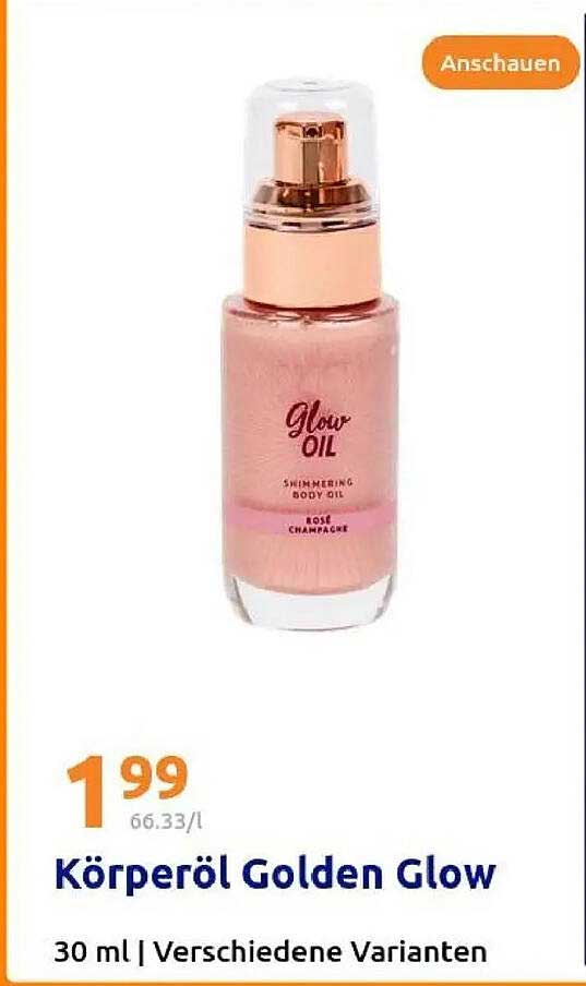 Körperöl Golden Glow - 30 ml