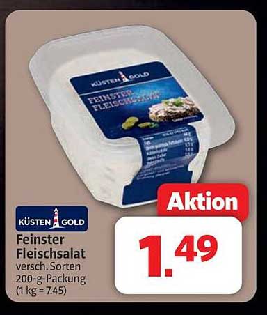 KÜSTEN GOLD Feiner Fleischsalat 200-g-Packung