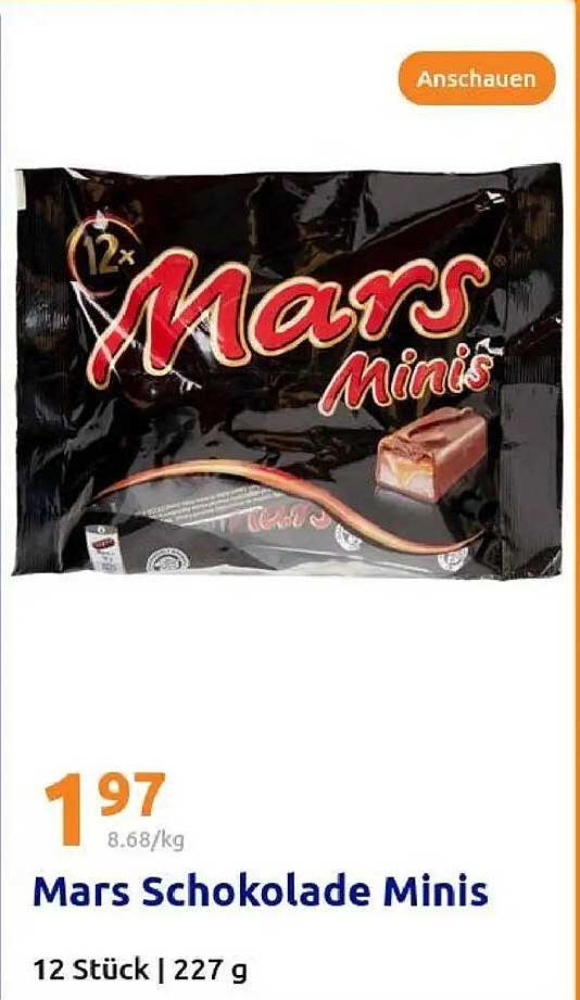 Mars Schokolade Minis