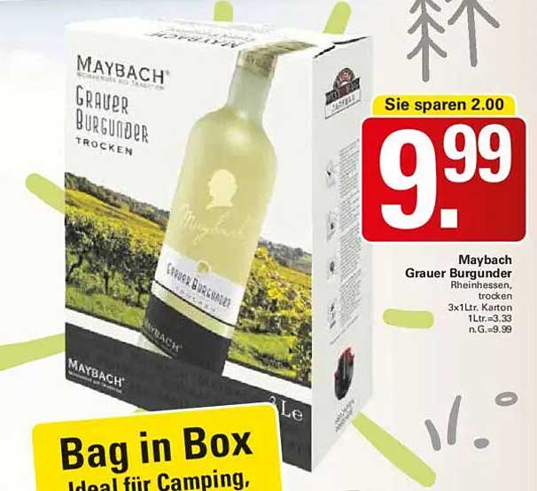 Maybach Grauer Burgunder Rheinhessen, trocken