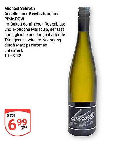 Michael Schroth Asselheimer Gewürztraminer Pfalz DQW