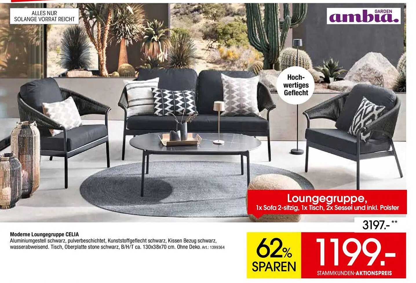 Moderne Lounggruppe CELIA