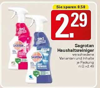 Sagrotan Haushaltsreiniger - verschiedene Varianten