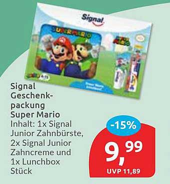 Signal Geschenkpackung Super Mario