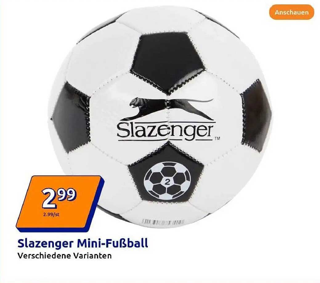 Slazenger Mini-Fußball - Verschiedene Varianten