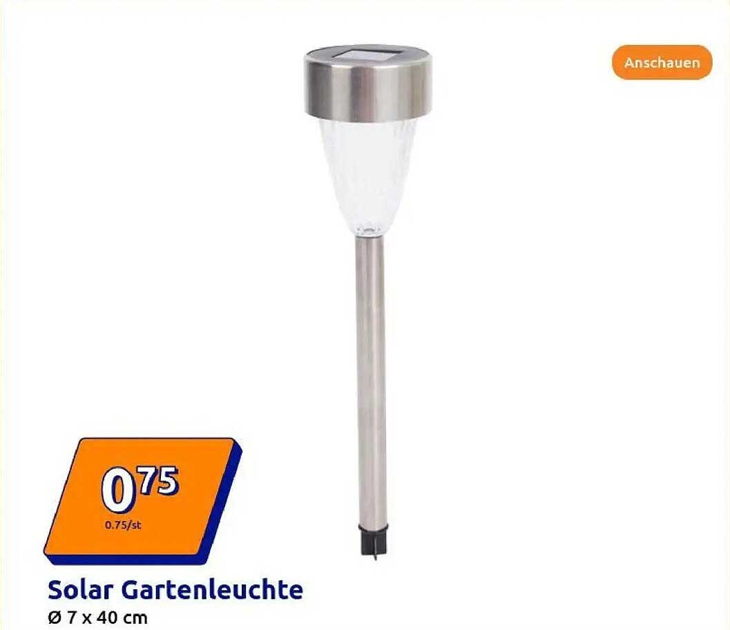 Solar Gartenleuchte