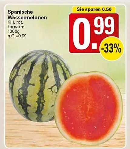 Spanische Wassermelonen - frisch und saftig