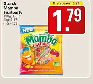 Storck Mamba Fruitparty 290g Beutel
