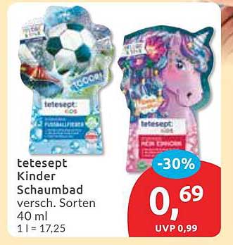 tetesept Kinder Schaumbad verschiedene Sorten 40 ml