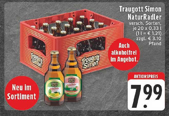 Traugott Simon NaturRadler - Verschiedene Sorten im Angebot