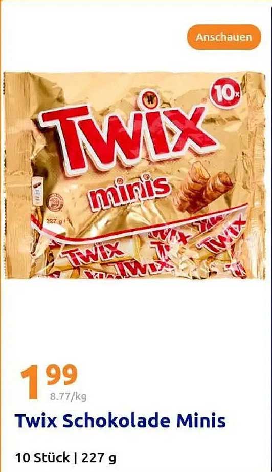 Twix Schokolade Minis