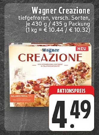 Wagner Creazione - Tiefgefrorene Spezialität