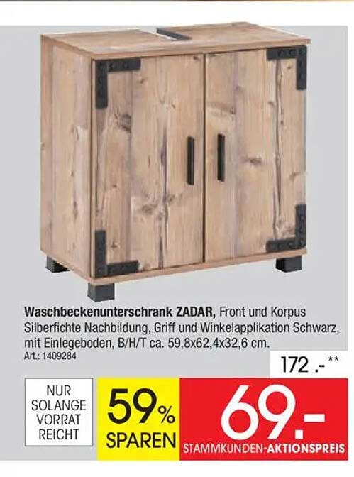 Waschbeckenunterschrank ZADAR