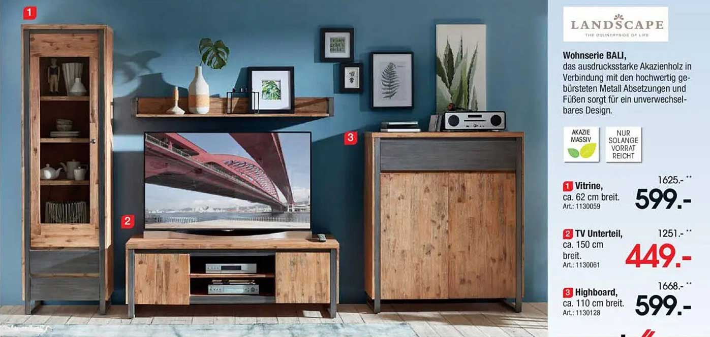 Wohnserie BALI – TV Unterteil für 449,-
