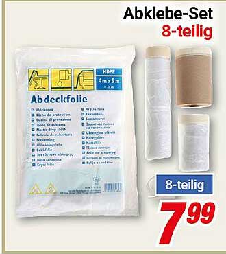 Abklebe-Set 8-teilig