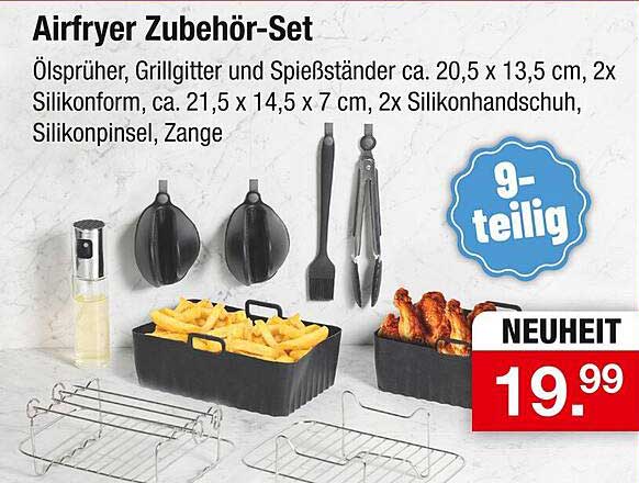 Airfryer Zubehör-Set
