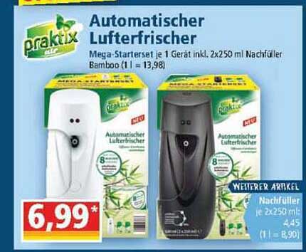 Automatischer Luftfrischer Mega-Startset