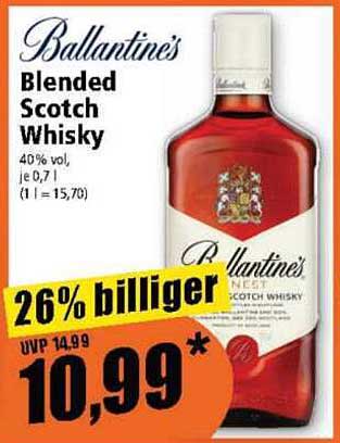 Ballantine's Blended Scotch Whisky 0,7 l