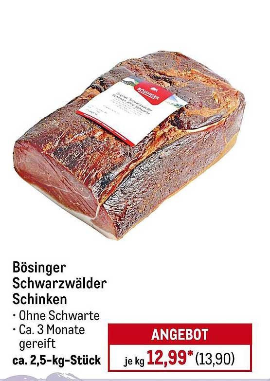 Bösinger Schwarzwälder Schinken