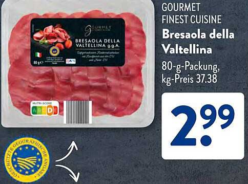 Bresaola della Valtellina - Gourmet Finest Cuisine